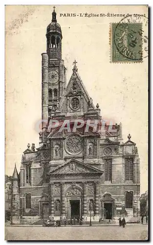 Cartes postales Paris L&#39Eglise st Etienne du Mont