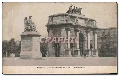 Cartes postales Paris Arc De Triomphe Du Carrousel