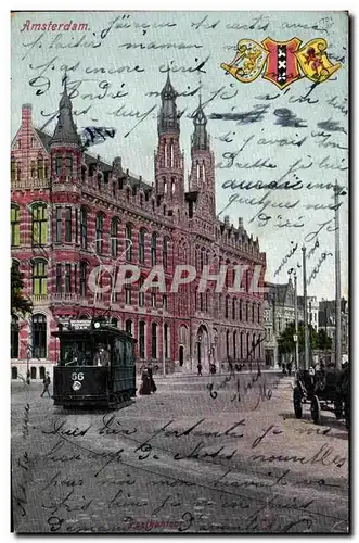 Cartes postales Amsterdam Tramway