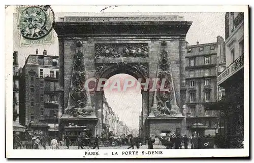 Cartes postales Paris La Porte St Denis