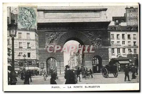 Cartes postales Paris La Porte St Martin