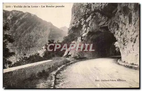 Cartes postales Vallee de la Loue La Roche Percee