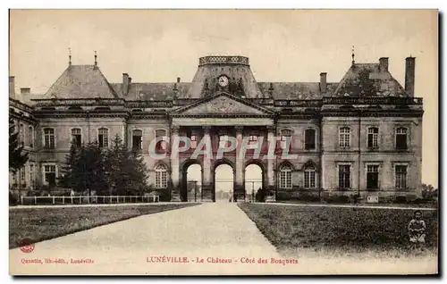 Cartes postales Luneville Le Chateau Cote des Bosquets