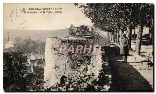 Cartes postales Chateau Thierry Promendes sur le Vieux Chateau