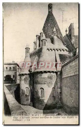 Cartes postales Fontevrault l&#39Aucienne Abbaye du Tour d Evrault