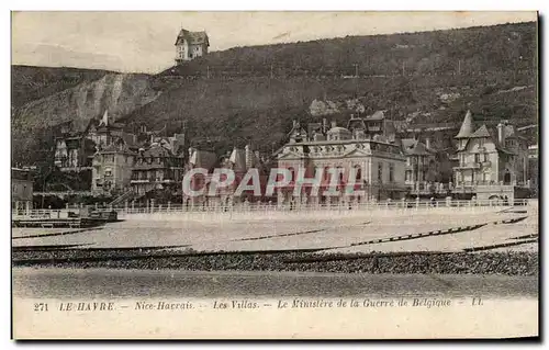 Ansichtskarte AK Le Havre Nice Havrais Les Villas Le Ministere de la Guerre de Belgique