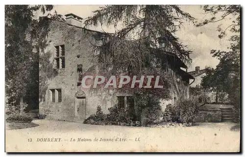 Cartes postales Domremy La Maison de Jeanne d'Arc