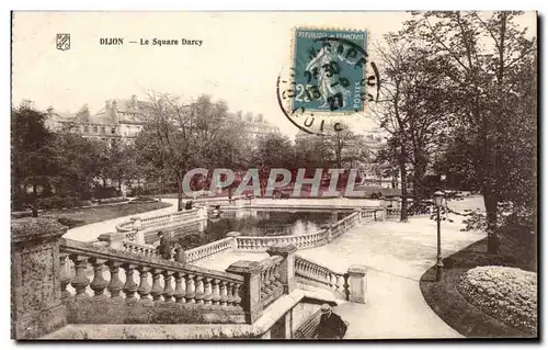 Cartes postales Dijon Le Square Darcy