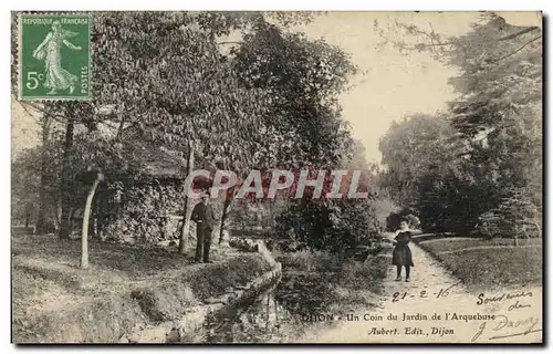 Cartes postales Dijon Un Coin du Jardin de I&#39Arquebuse