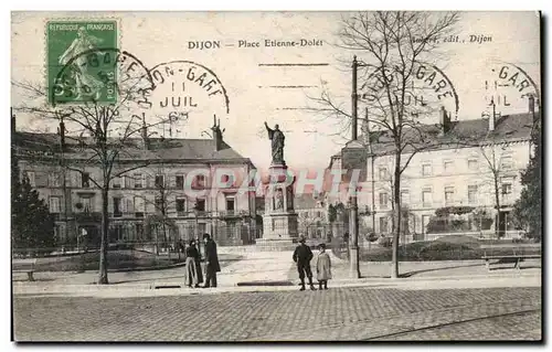 Cartes postales Dijon Place Etienne Dolet