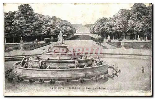 Cartes postales Parc De Versailles Bassin de Latone