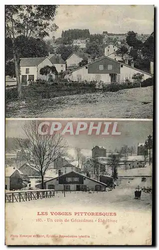 Ansichtskarte AK Les Vosges Pittoresques Un coin de Gerardmer Ete Hiver