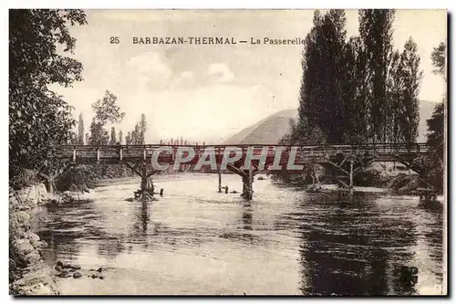 Cartes postales Barbazan Thermal La Passerelle