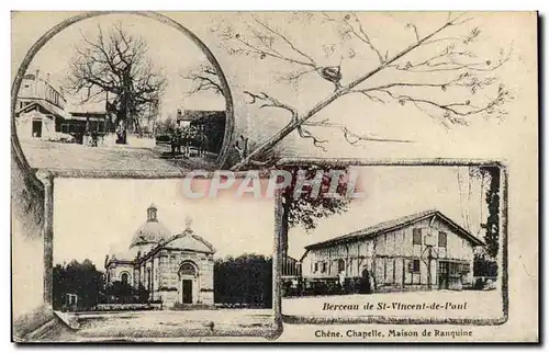 Cartes postales Berceau De St Vincent De Paul Chene Chapelle Maison De Ranquine