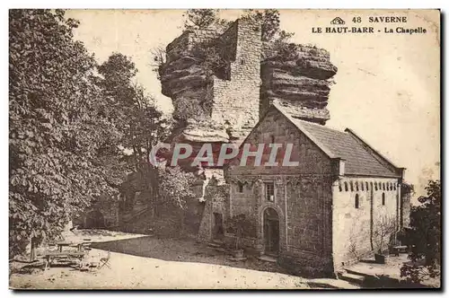 Cartes postales Saverne Le Haut Barr La Chapelle