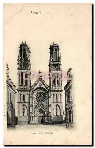 Cartes postales Angers Eglise Saint Joseph