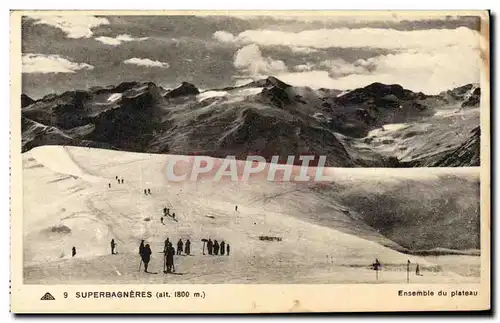 Ansichtskarte AK Superbagneres Ensemble du plateau