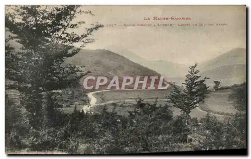 Cartes postales Les Haute Garonne Route d'Aspet a Luchon Lacets du col des Ayres