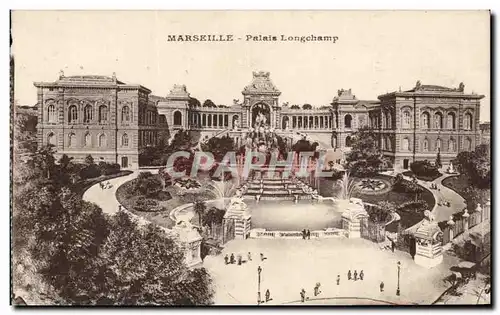 Cartes postales Marseille Palais Longchamp