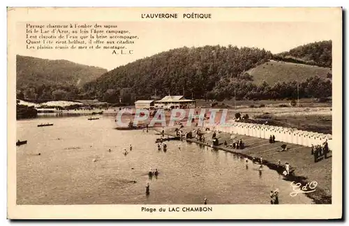 Cartes postales Plage du Luc Chambon