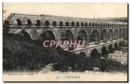 Cartes postales Le Pont du Gard