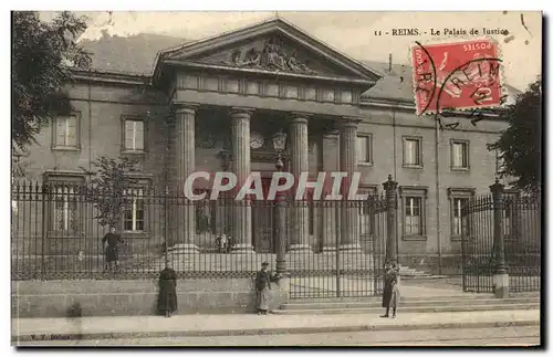 Ansichtskarte AK Reims Le Palais de Justice