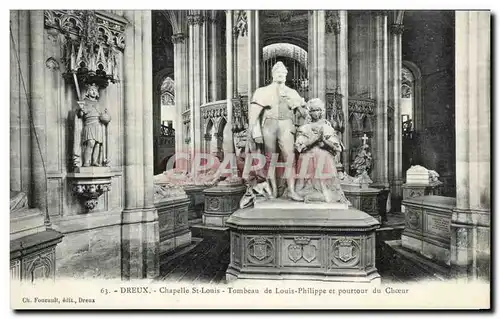 Ansichtskarte AK Dreux Chapelle St Louis Tombeau De Louis Phillippe