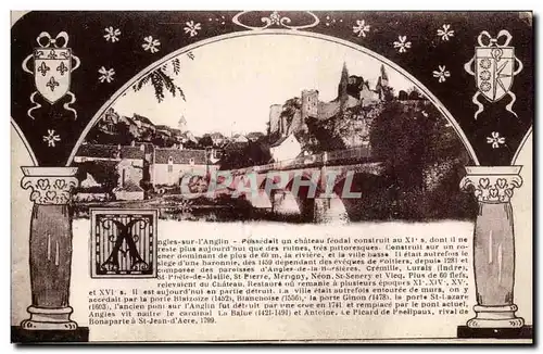 Cartes postales Angles sur L&#39Anglin Chateau