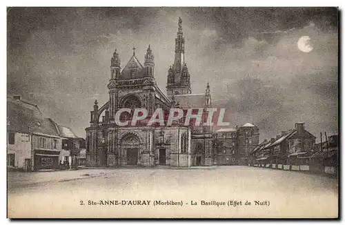 Cartes postales Ste Anne D&#39Auray La Basillique