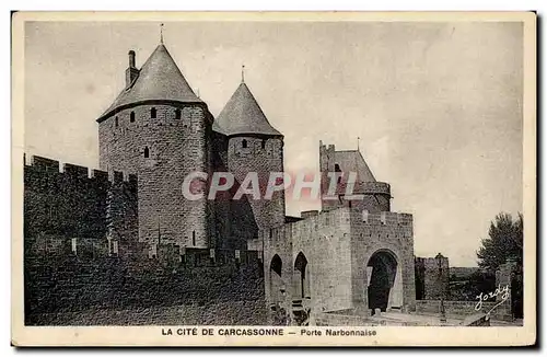 Ansichtskarte AK La Cite De Carcassonne Porte Narbonnaise