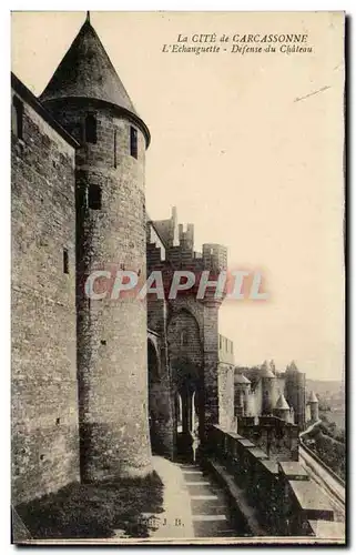 Cartes postales La Cite De Carcassonne L&#39chauguette