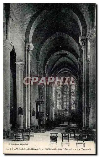 Cartes postales Cite De Carcassonne Cathedrale Saint