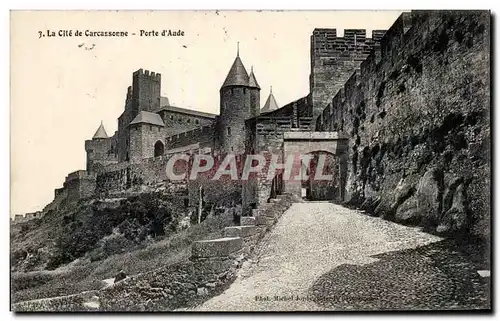 Cartes postales Le Cite De Carcassonne Porte D'Aude
