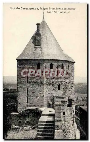 Cartes postales Cite De Carcassonne Le Plus Beau Joyau Du Monde Tour Narbonnaise