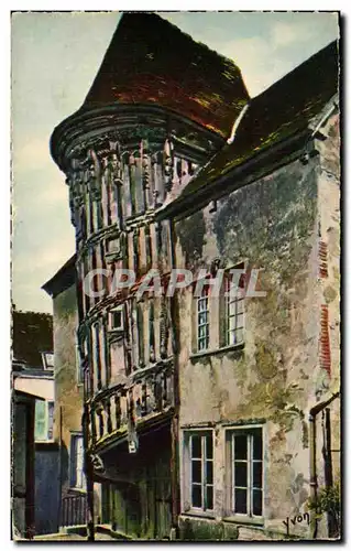 Ansichtskarte AK Chartres L&#39Escalier de la Reine Berthe