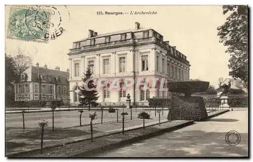 Cartes postales Bourges L'Archeveche