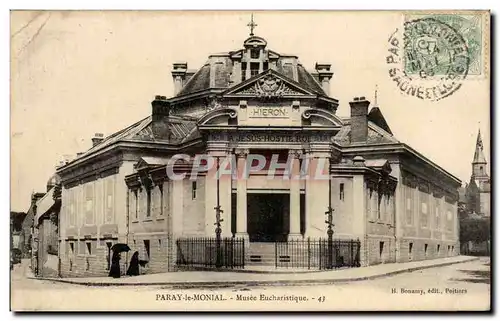 Cartes postales Paray le Monial Musee Eucharistique