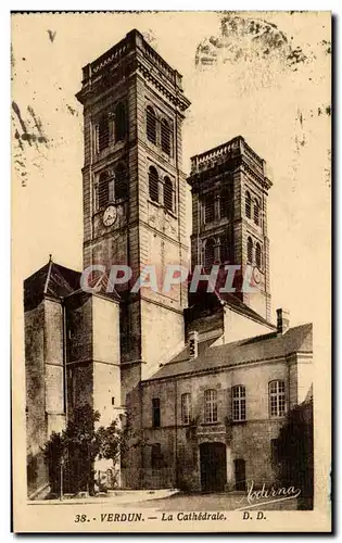 Cartes postales Verdun La Cathedrale