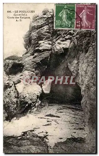 Cartes postales Le Pouliguen Grotte des Korigans