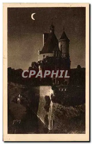 Cartes postales Chenonceaux Clair de Lune