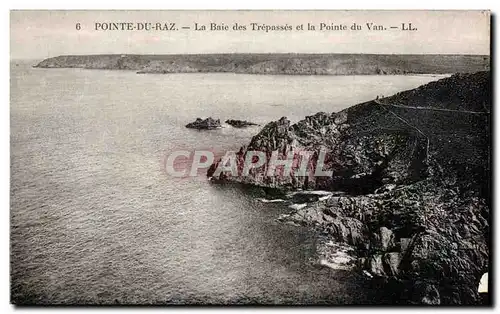 Ansichtskarte AK Pointe Du Raz La Baie des Trepasses et la Pointe du Van