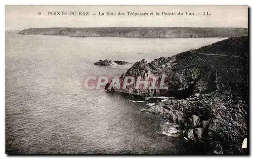 Cartes postales Pointe Du Raz La Baie des Trepasses et la Pointe du Van