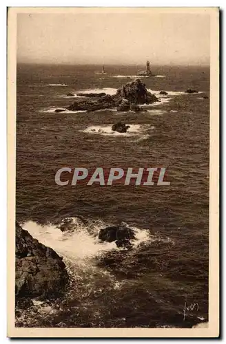 Ansichtskarte AK Pointe Du Raz Sein Le Phare de la Vieille