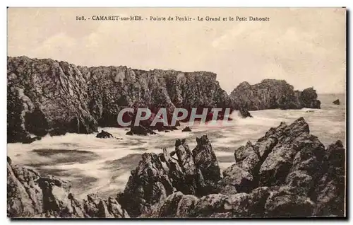 Ansichtskarte AK Camaret sur Mer Pointe de Penhir Le Grand et le Petit Dahouet