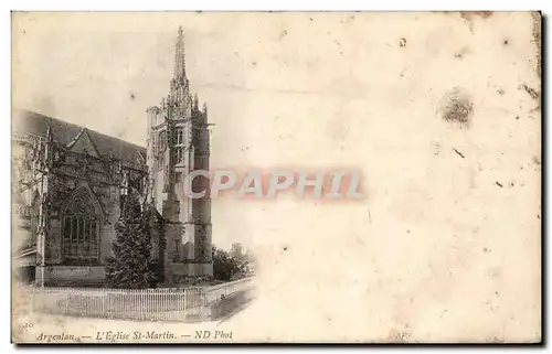 Cartes postales Argentan L&#39Eglise St Martin