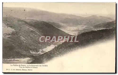 Ansichtskarte AK La vallee Sewen et le Reservoir de l&#39Alfeld vus du Ballon d&#39Alsace