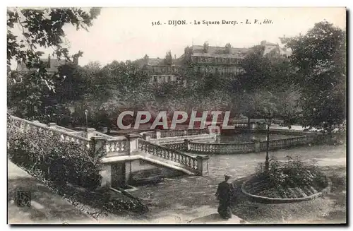 Cartes postales Dijon Le Square Darcy