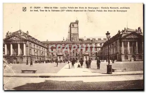 Cartes postales Dijon Hotel de Ville Ancien Palais des Etats de Bourgogne