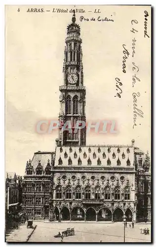 Cartes postales Arras L&#34Hotel de ville