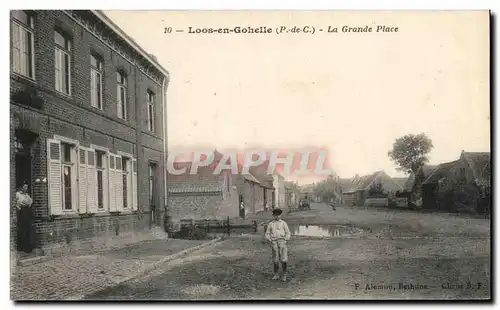 Cartes postales Loos En Gohelle La Grande Place
